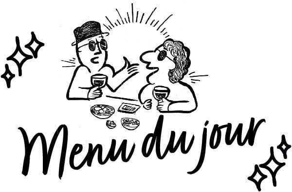 Menu du jour